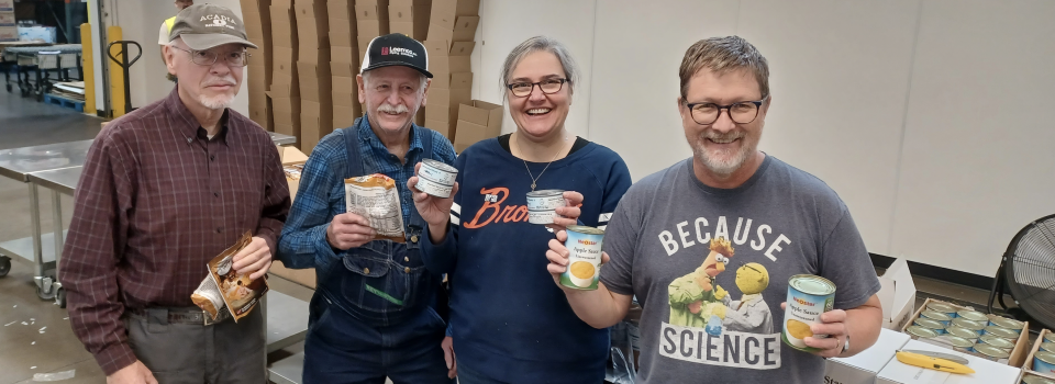 Utah Food Bank food sorting